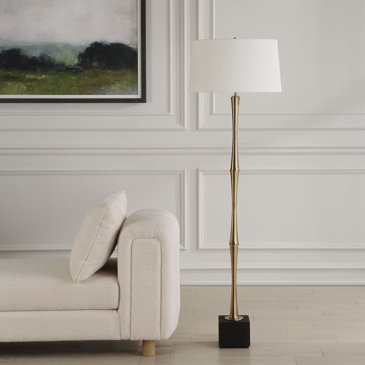 Shino Floor Lamp - elegant floor lamp for interiors | Image 3 | InSTYLE Home & Rugs