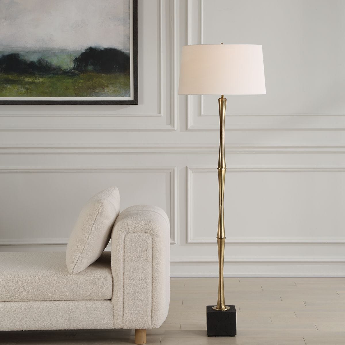 Shino Floor Lamp - elegant floor lamp for interiors | Image 1 | InSTYLE Home & Rugs