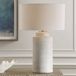 Crimp Table Lamp - perfect lighting for modern homes | Image 1 | InSTYLE Home & Rugs