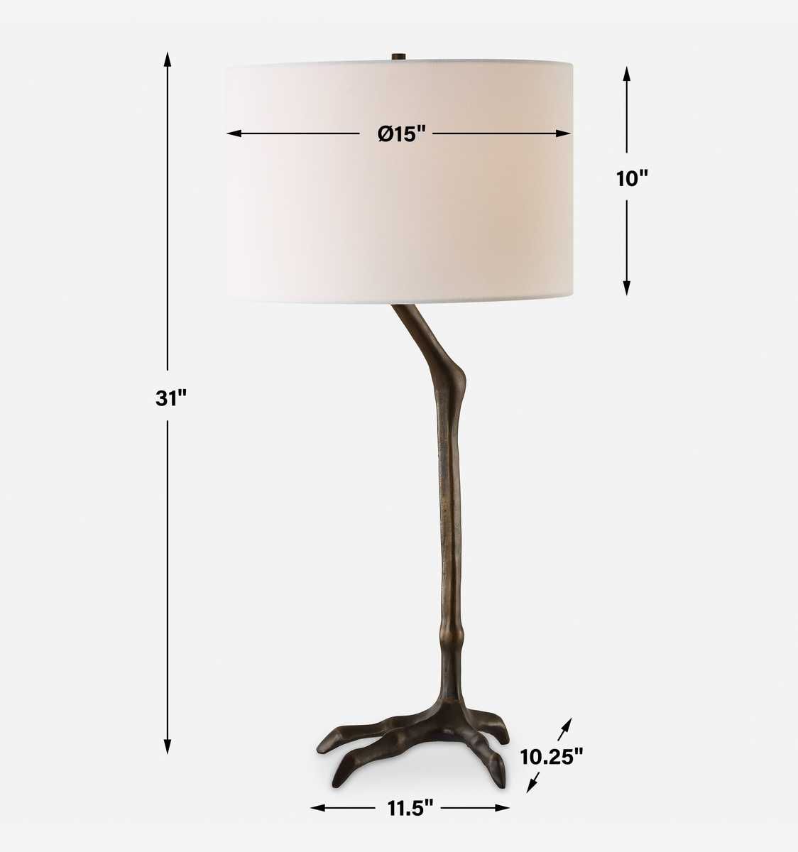 Perch Table Lamp - stylish lamp for bedside tables | Image 9 | InSTYLE Home & Rugs