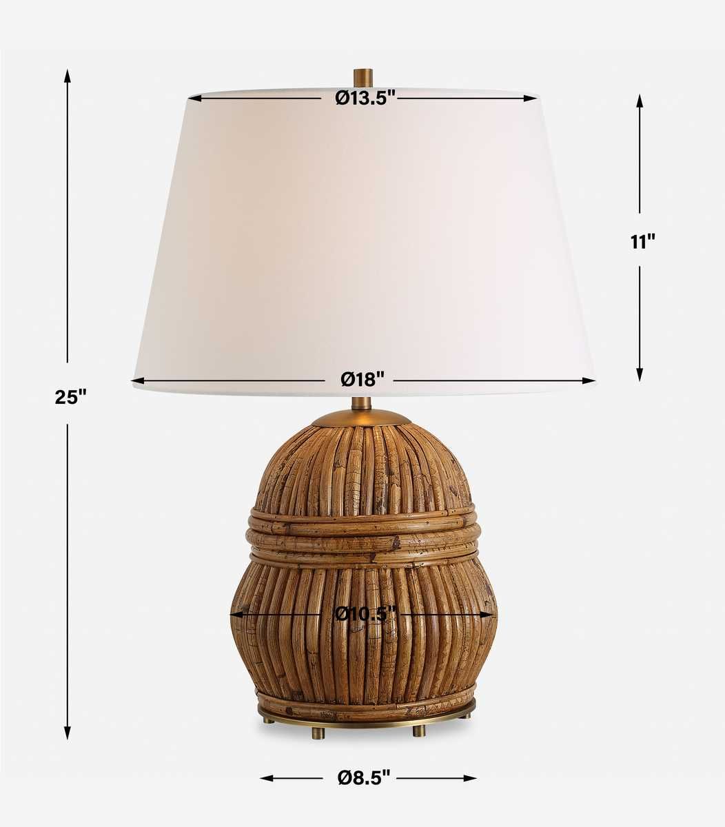 Reed Table Lamp - perfect lighting for modern homes | Image 7 | InSTYLE Home & Rugs