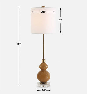 Sienna Buffet Lamp - sleek buffet units for functional dining room storage | Image 8 | InSTYLE Home & Rugs