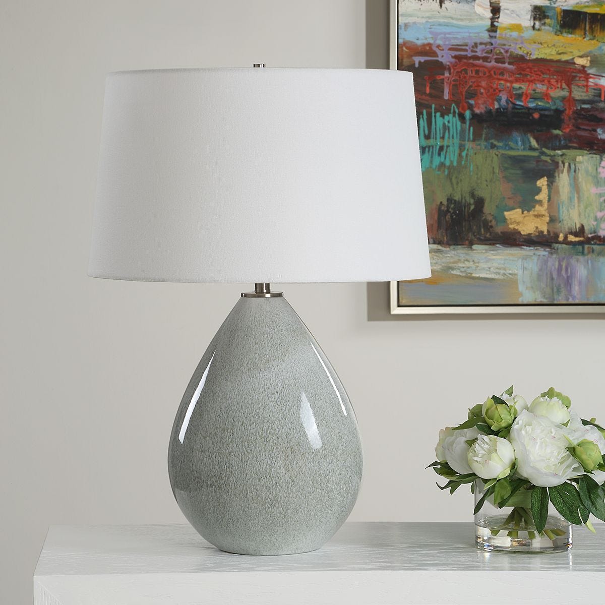 Moray Table Lamp - perfect lighting for modern homes | Image 3 | InSTYLE Home & Rugs