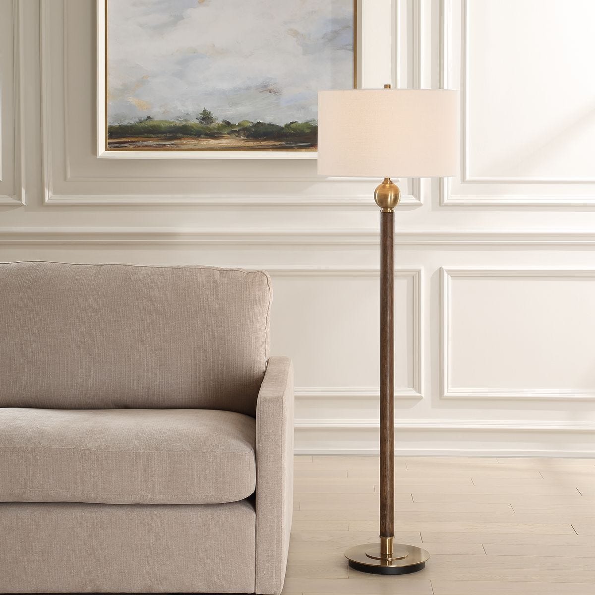 Keros Floor Lamp - elegant floor lamp for interiors | Image 1 | InSTYLE Home & Rugs