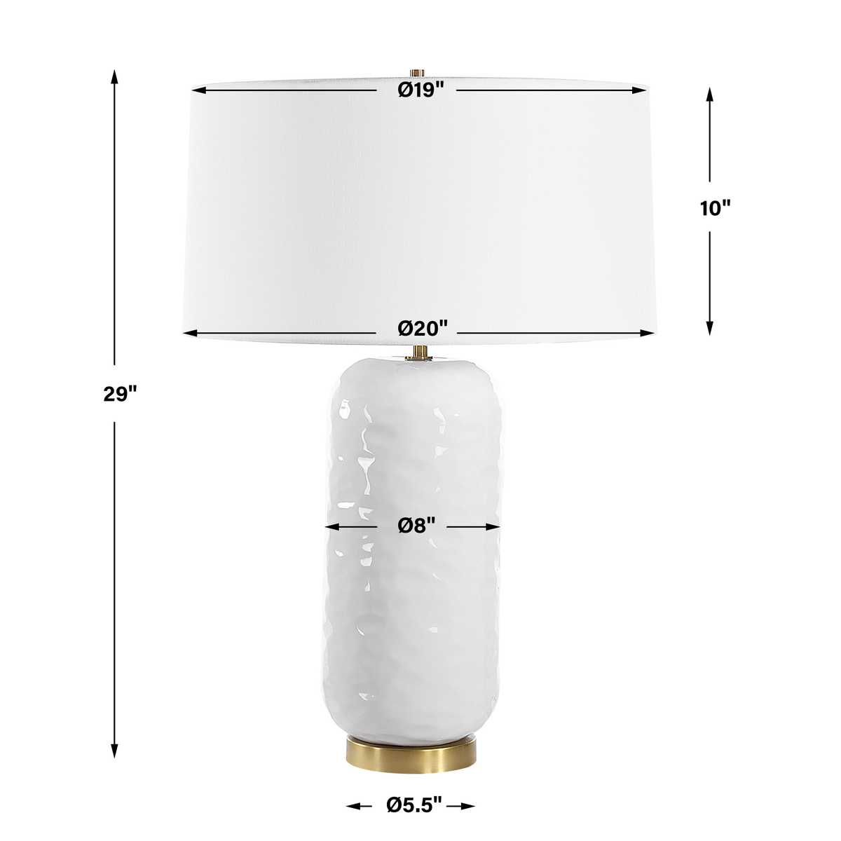 Iona Table Lamp - stylish lamp for bedside tables | Image 7 | InSTYLE Home & Rugs