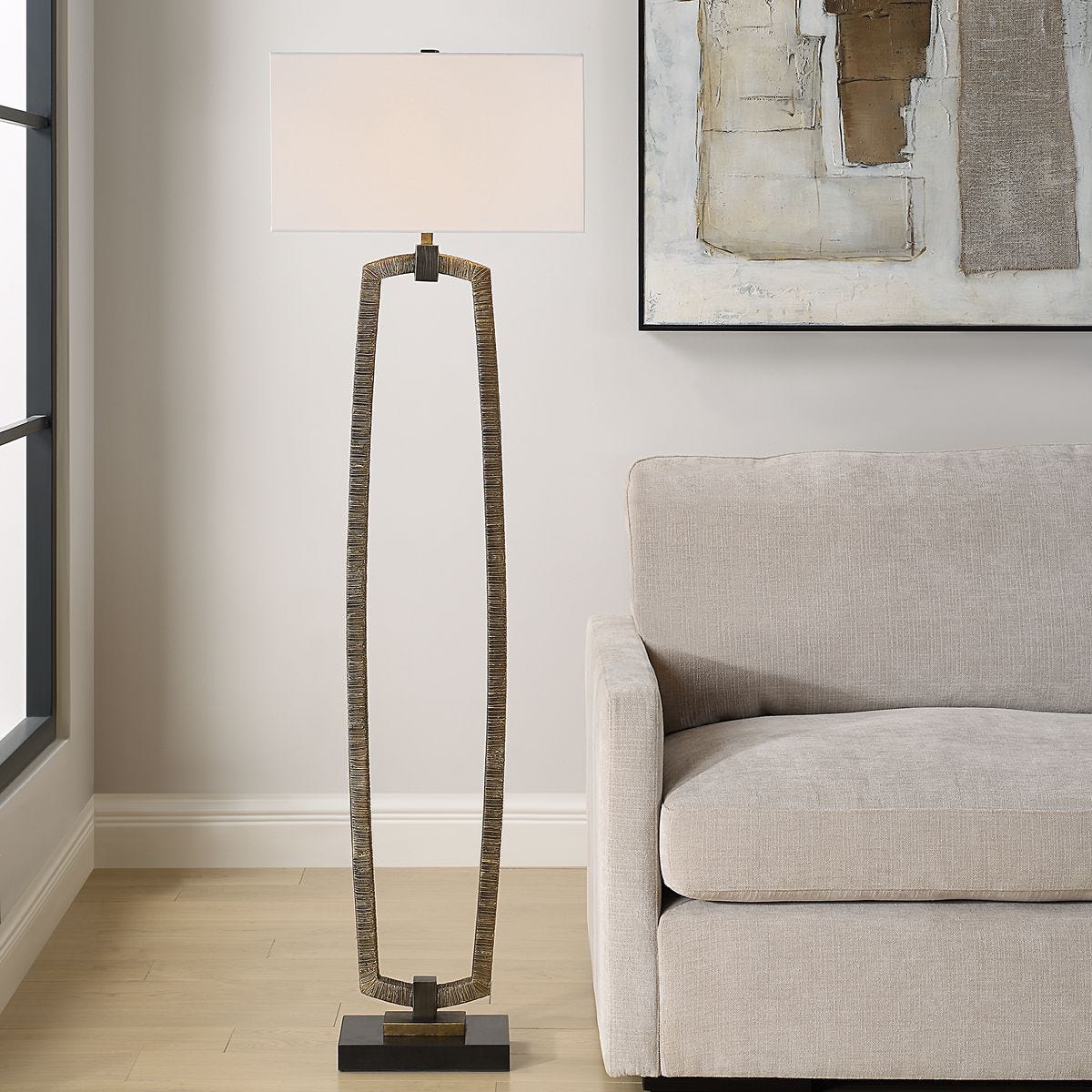 Relic Floor Lamp - elegant floor lamp for interiors | Image 1 | InSTYLE Home & Rugs