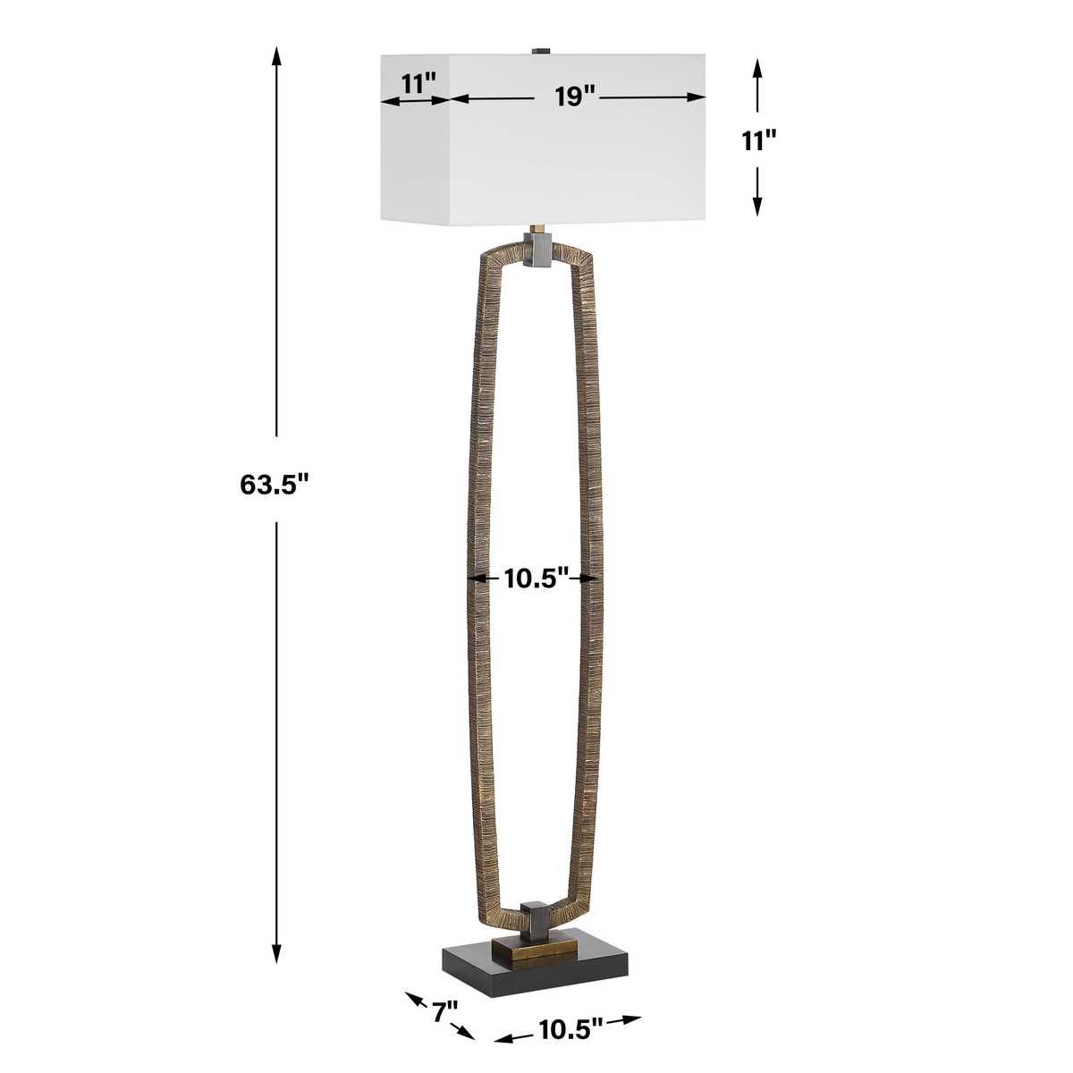 Relic Floor Lamp - elegant floor lamp for interiors | Image 10 | InSTYLE Home & Rugs