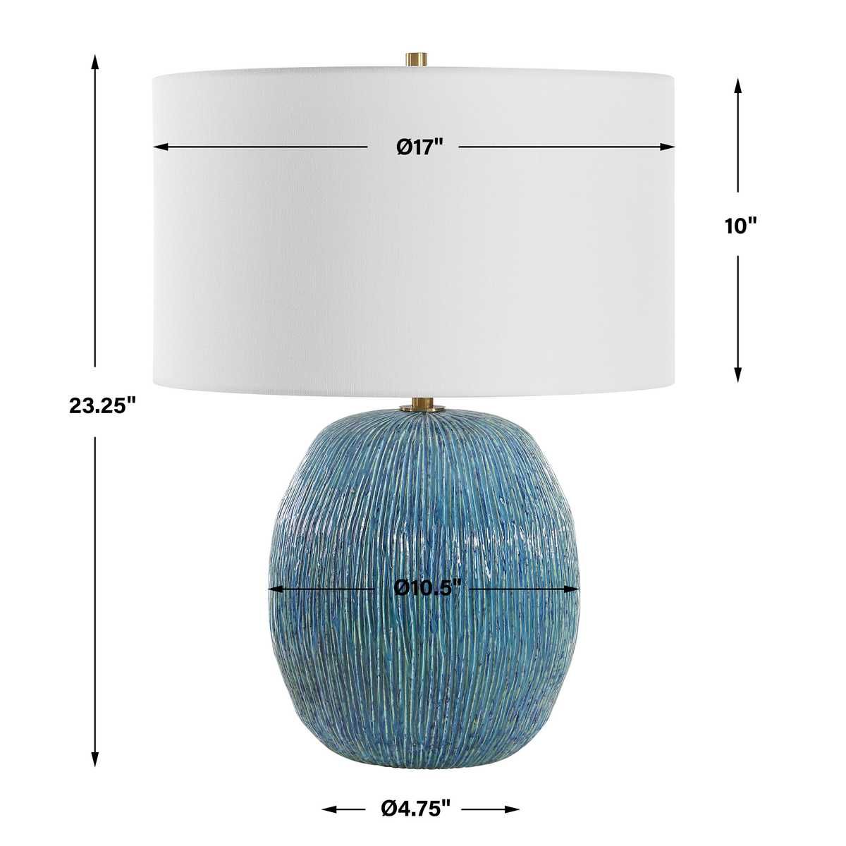 Elysia Table Lamp - stylish lamp for bedside tables | Image 7 | InSTYLE Home & Rugs