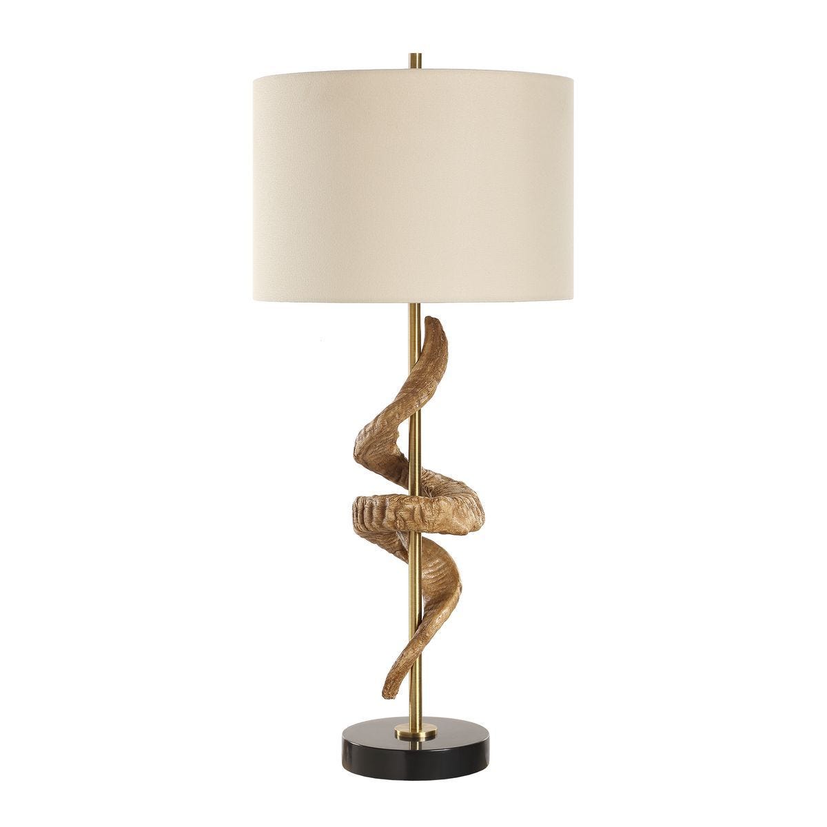Rams Horn Table Lamp - perfect lighting for modern homes | Image 4 | InSTYLE Home & Rugs