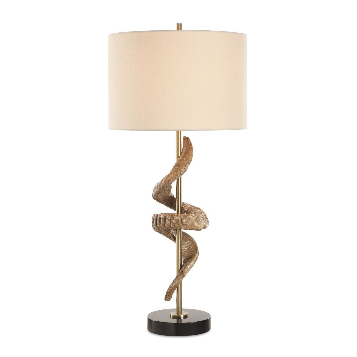 Rams Horn Table Lamp - perfect lighting for modern homes | Image 2 | InSTYLE Home & Rugs