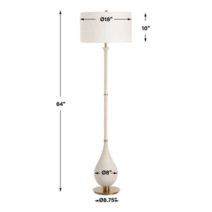 Dewdrop Floor Lamp - contemporary lamps for stylish lighting solutions | Image 7 | InSTYLE Home & Rugs