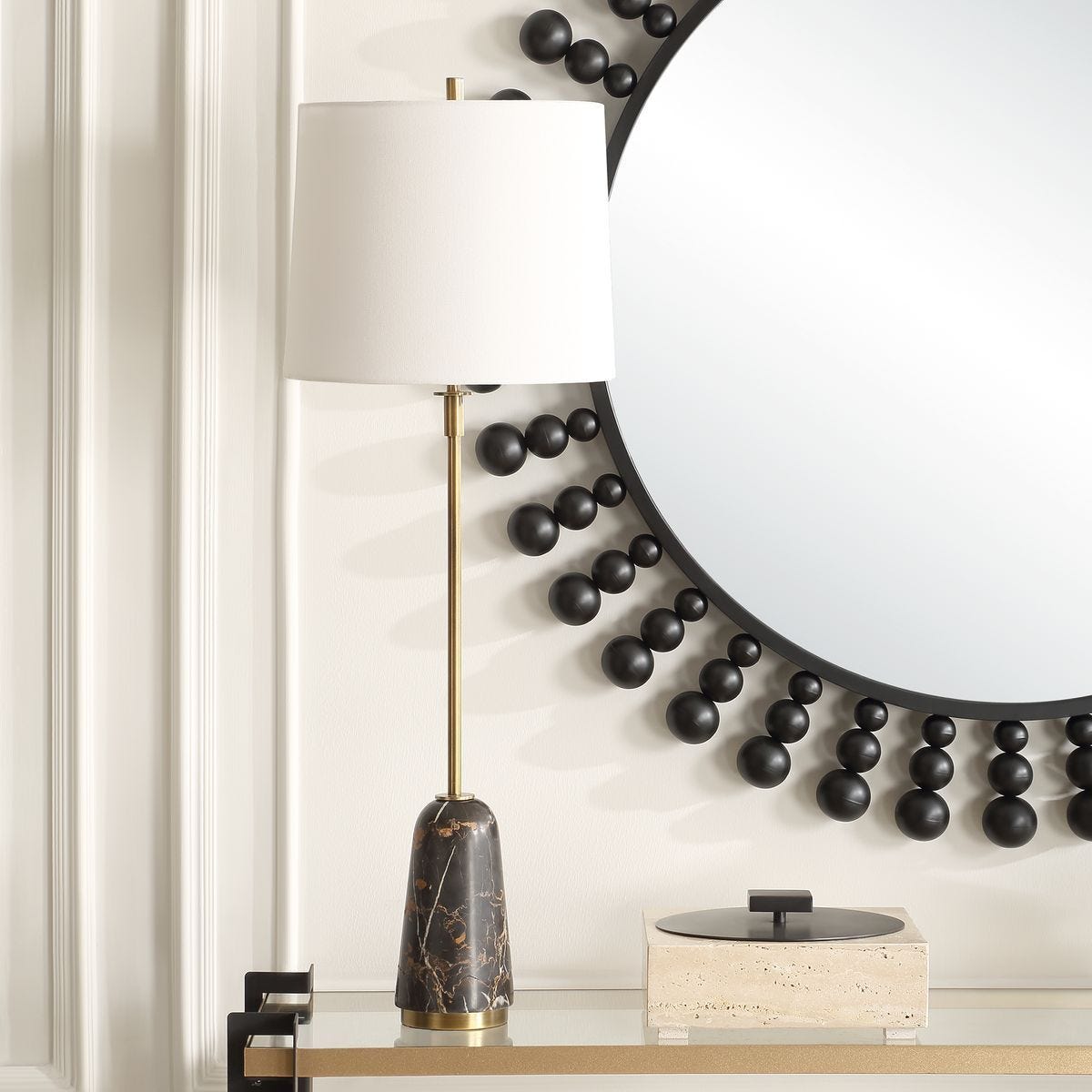 Jenson Buffet Lamp - contemporary buffets to enhance your home décor | Image 3 | InSTYLE Home & Rugs
