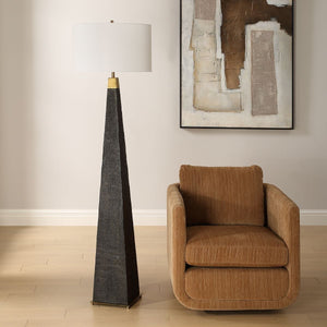 Lathey Floor Lamp - elegant floor lamp for interiors | Image 3 | InSTYLE Home & Rugs