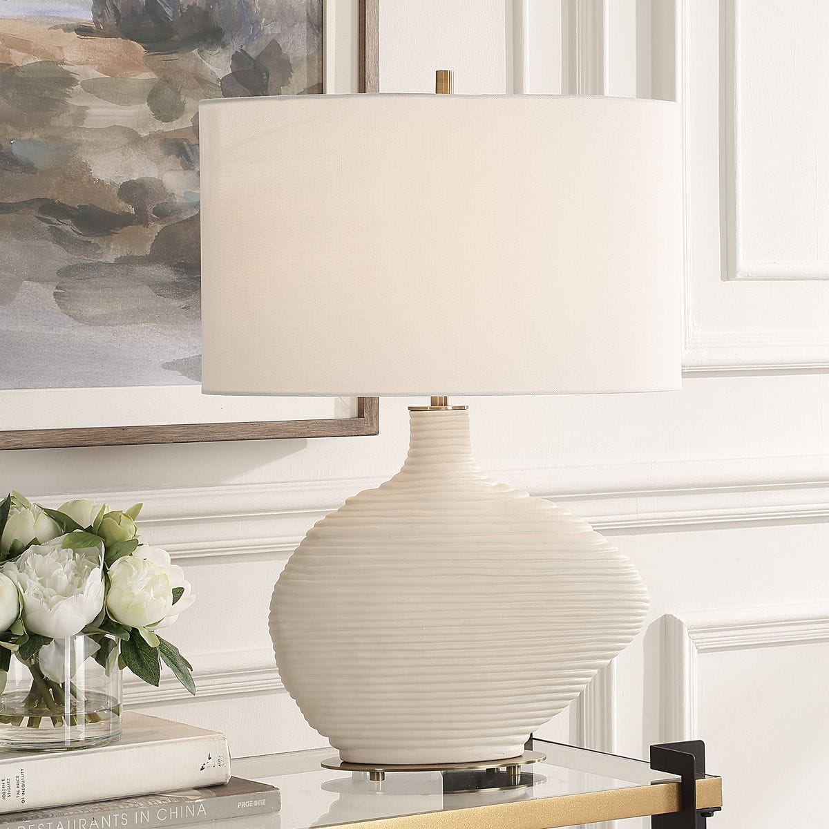 Duostacked Table Lamp - chic table lamp for any room | Image 1 | InSTYLE Home & Rugs