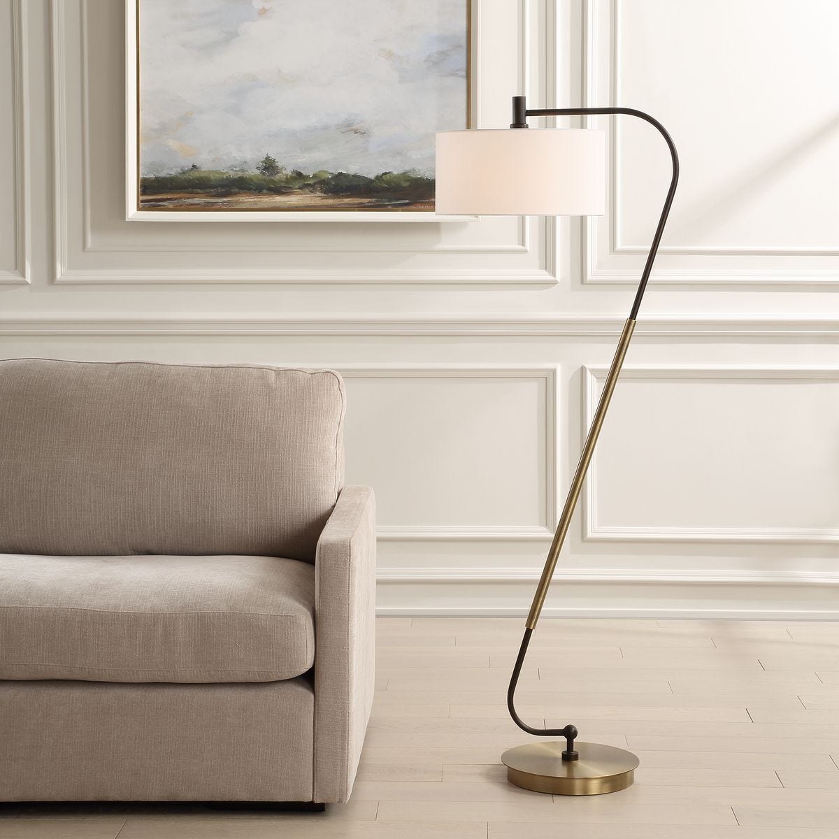 Irwin Floor Lamp - elegant floor lamp for interiors | Image 1 | InSTYLE Home & Rugs