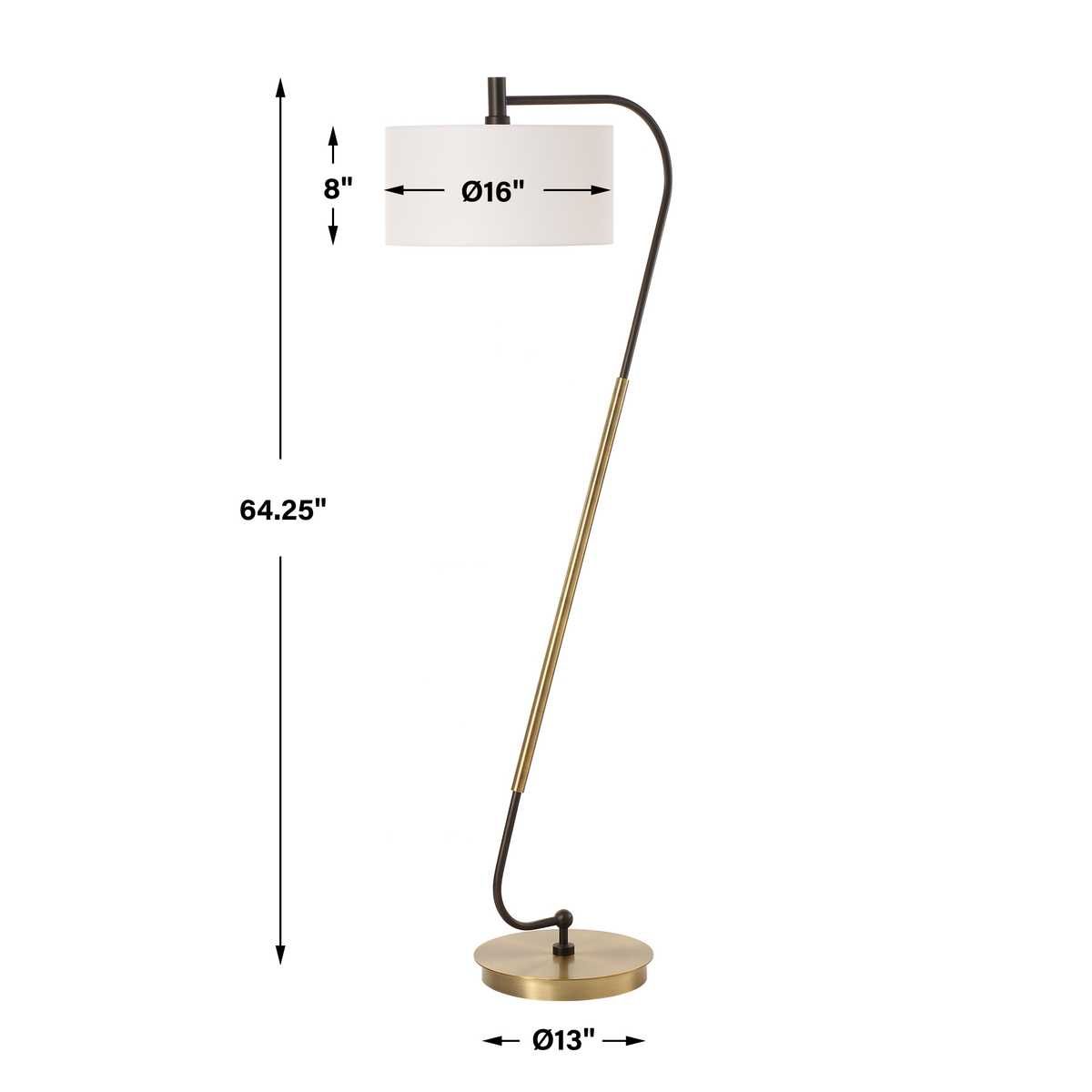 Irwin Floor Lamp - elegant floor lamp for interiors | Image 7 | InSTYLE Home & Rugs