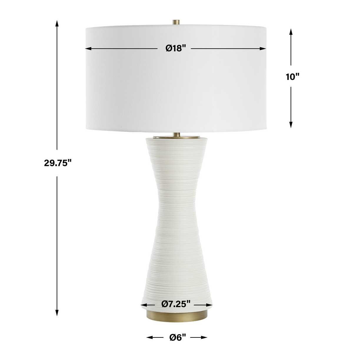 Ridgeline Table Lamp - contemporary lamps for stylish lighting solutions | Image 7 | InSTYLE Home & Rugs