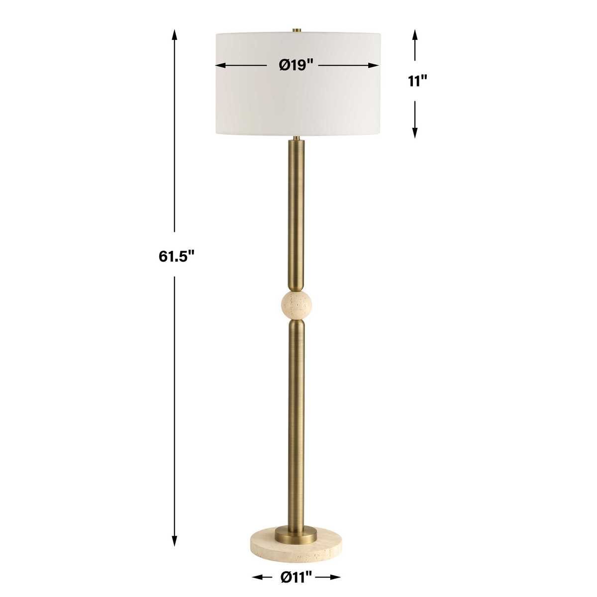 Hudson Floor Lamp - elegant lamps to enhance your room ambiance | Image 7 | InSTYLE Home & Rugs