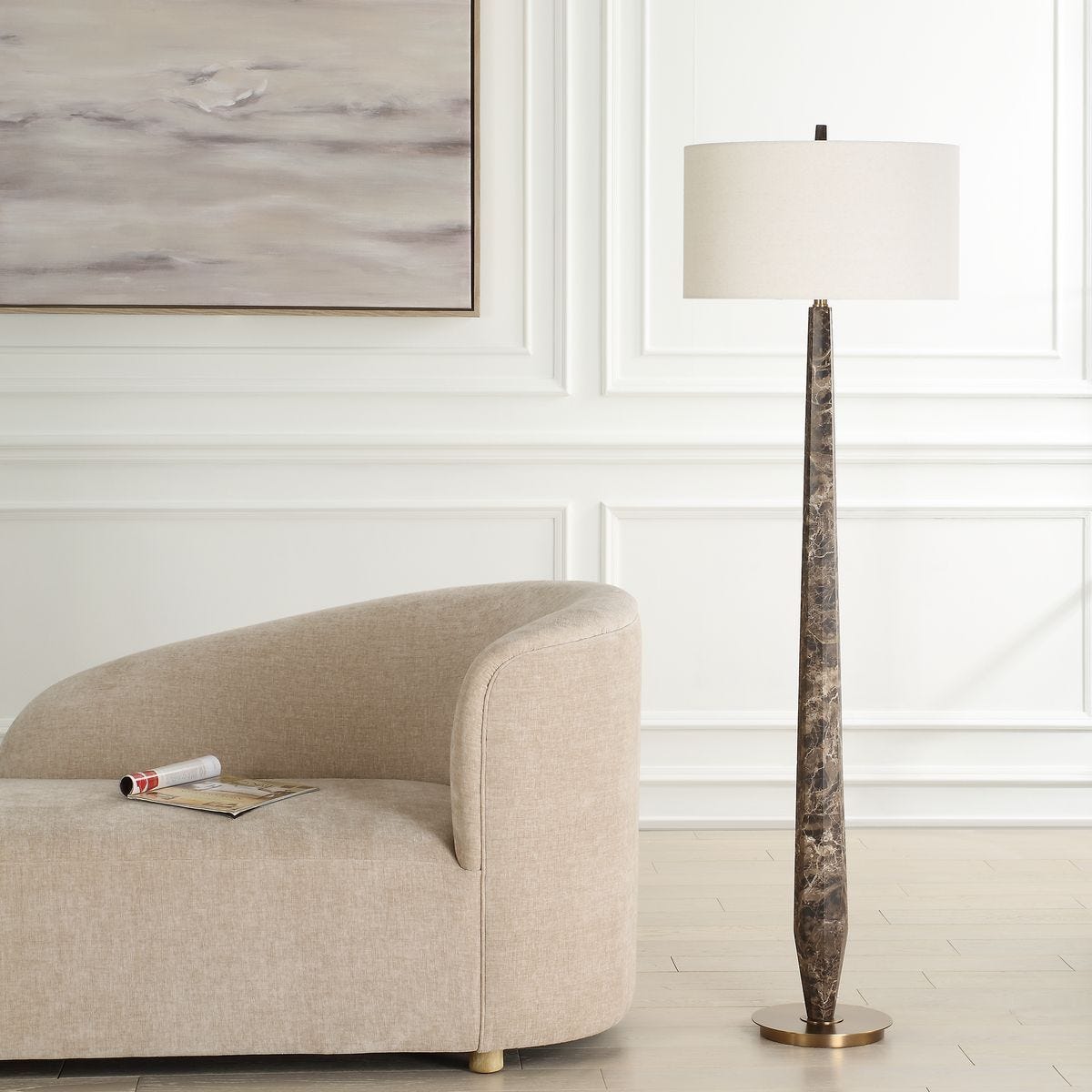 Tyree Floor Lamp - versatile lighting lamps for any interior style | Image 3 | InSTYLE Home & Rugs