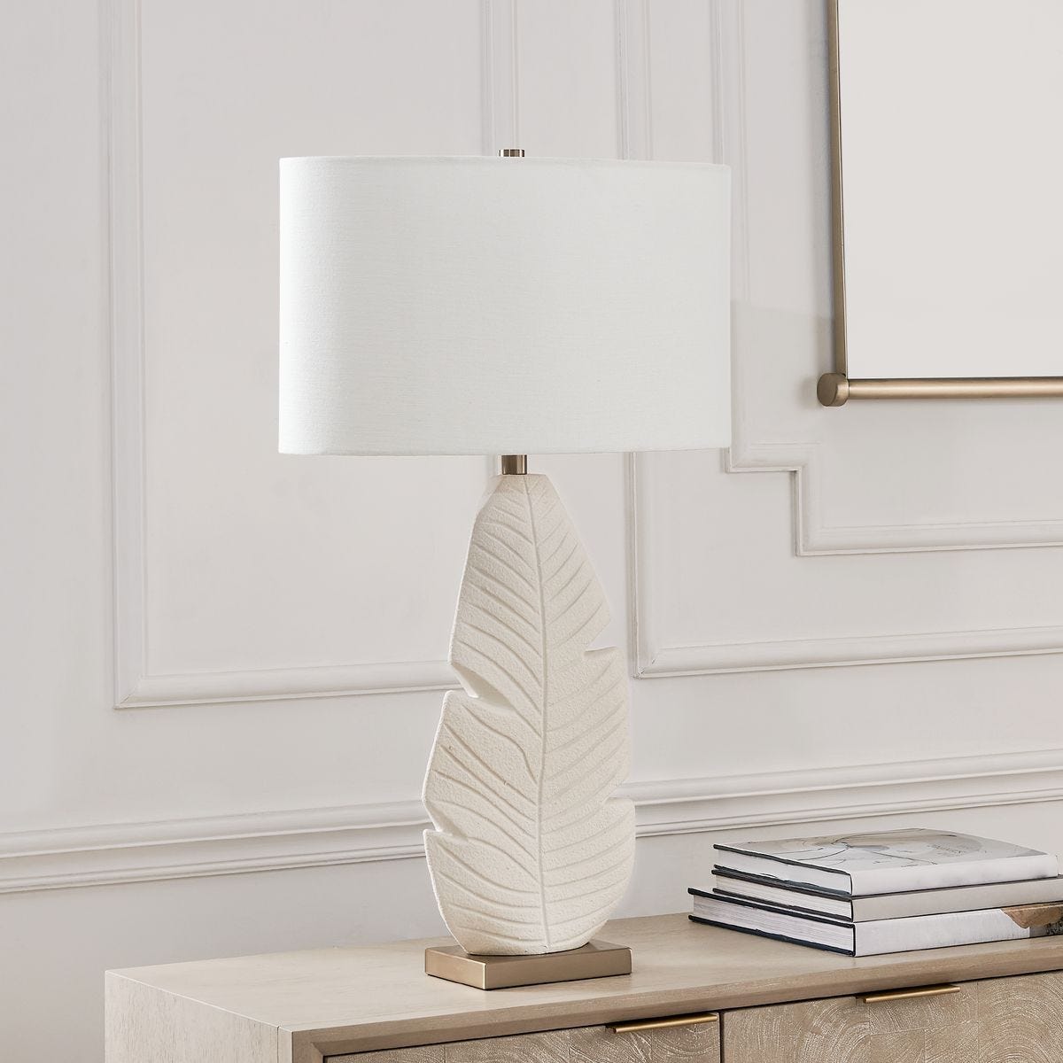 Palm Leaf Table Lamp - perfect lighting for modern homes | Image 4 | InSTYLE Home & Rugs