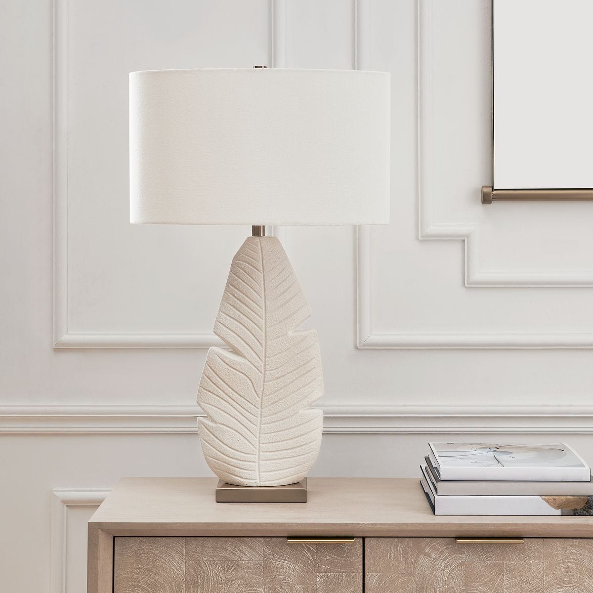 Palm Leaf Table Lamp - perfect lighting for modern homes | Image 3 | InSTYLE Home & Rugs