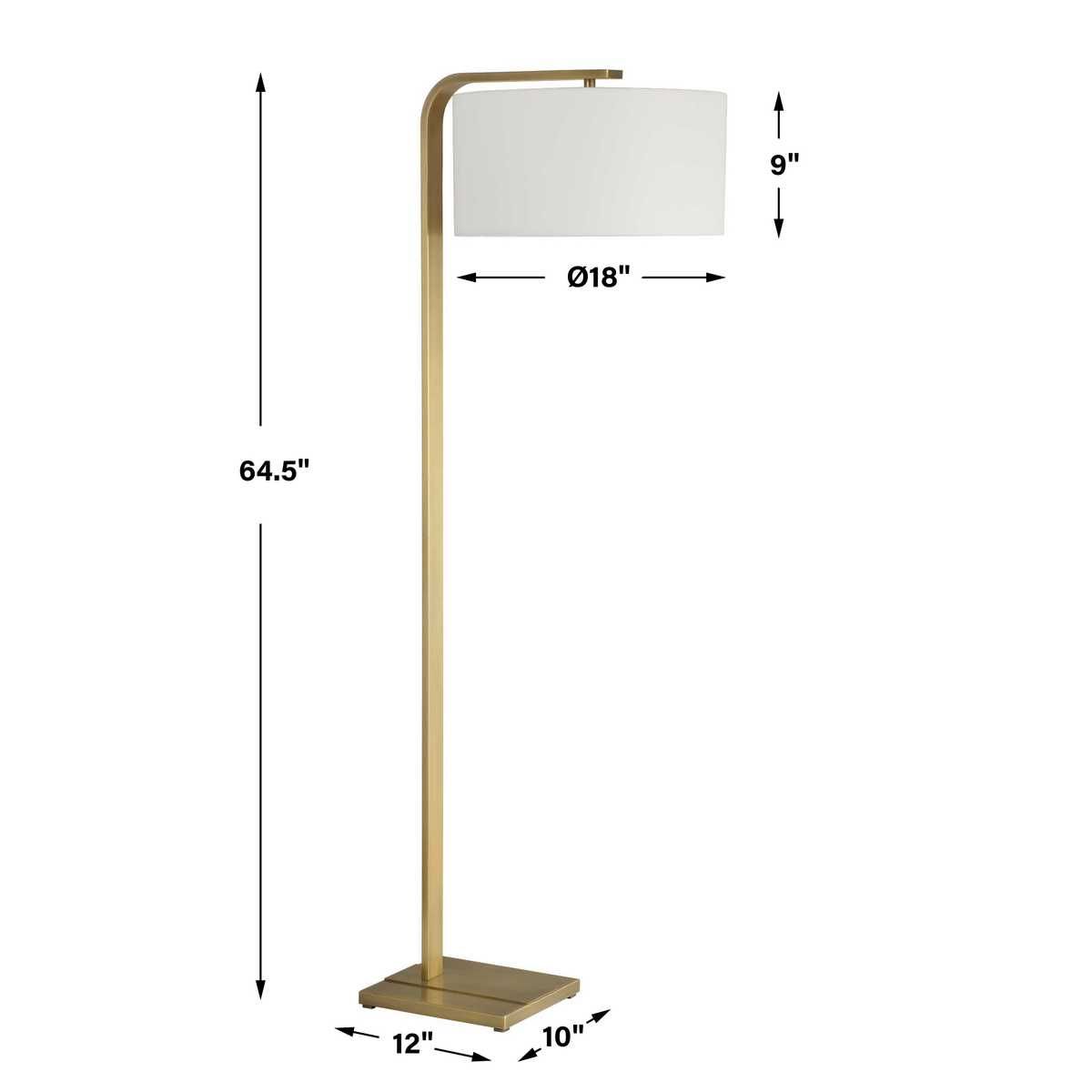 Laight Floor Lamp - elegant floor lamp for interiors | Image 9 | InSTYLE Home & Rugs