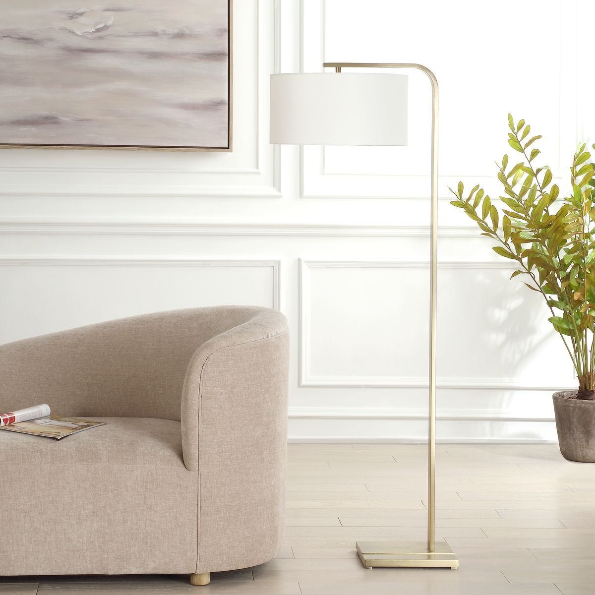 Laight Floor Lamp - elegant floor lamp for interiors | Image 3 | InSTYLE Home & Rugs