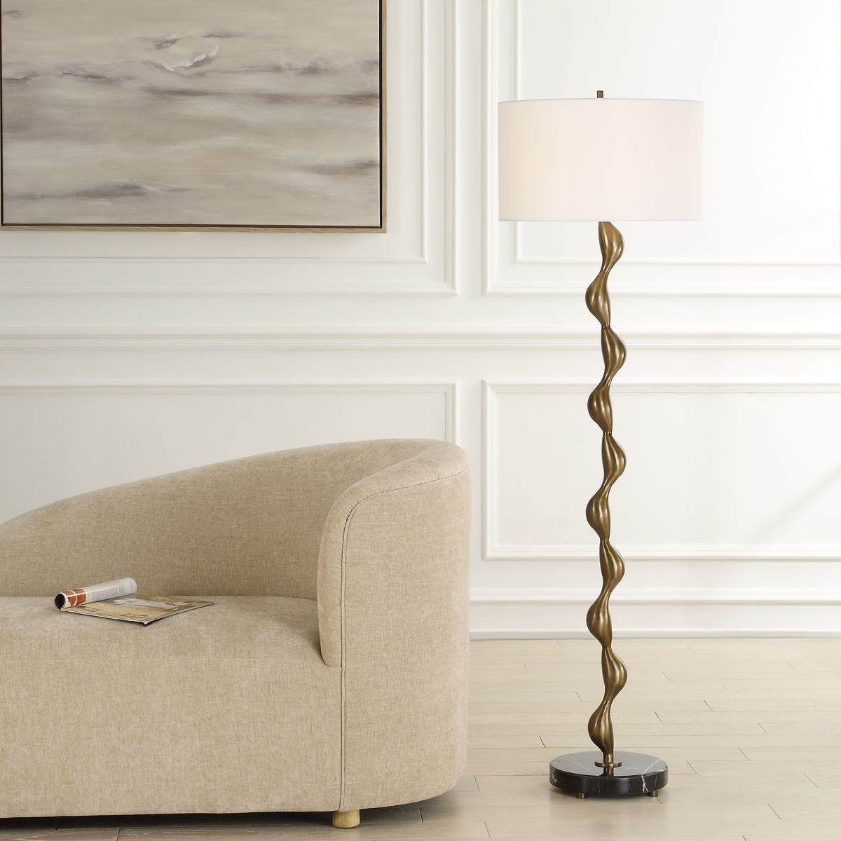 Remolino Floor Lamp - contemporary lamps for stylish lighting solutions | Image 1 | InSTYLE Home & Rugs