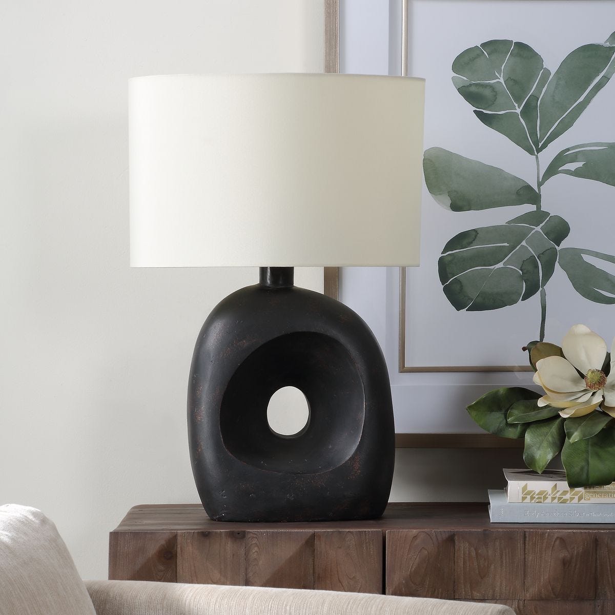 Peephole Indoor-Outdoor Table Lamp - perfect lighting for modern homes | Image 4 | InSTYLE Home & Rugs