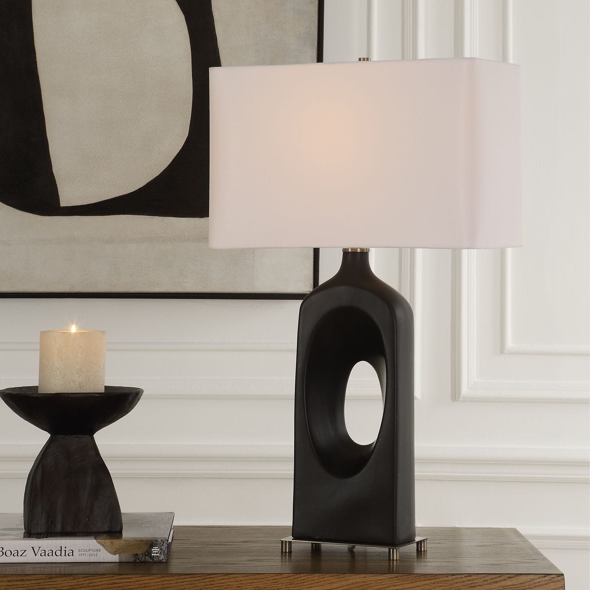 Void Table Lamp - perfect lighting for modern homes | Image 1 | InSTYLE Home & Rugs