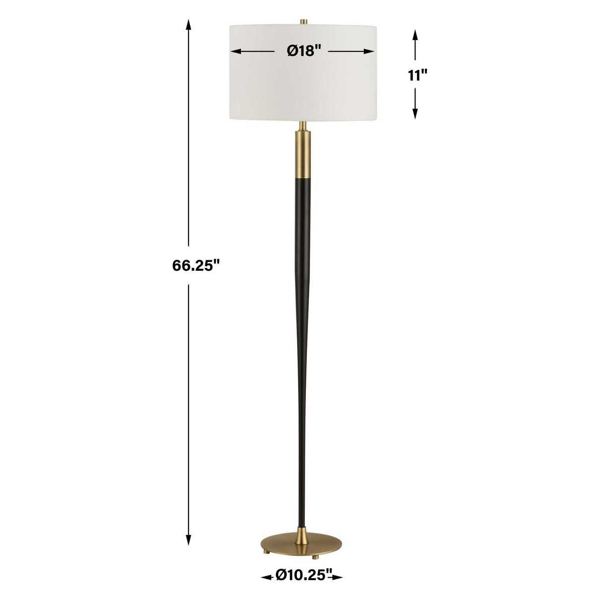Stowe Floor Lamp - elegant lamps to enhance your room ambiance | Image 7 | InSTYLE Home & Rugs