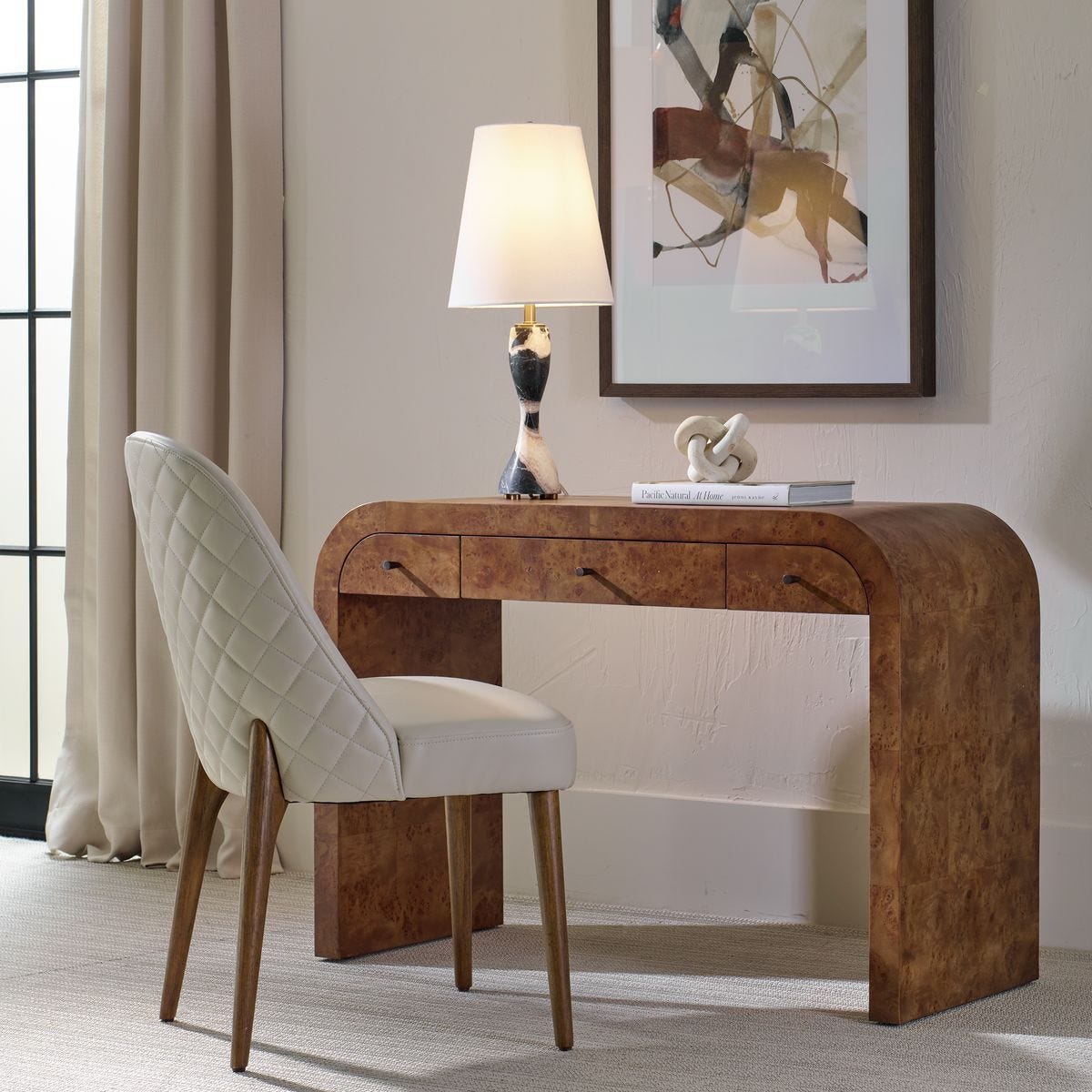 Marcela Buffet Lamp - sleek buffet units for functional dining room storage | Image 4 | InSTYLE Home & Rugs
