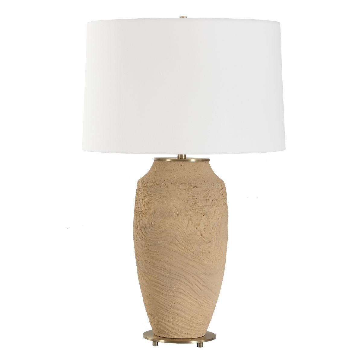 Sandstone Flow Table Lamp - elegant lamps to enhance your room ambiance | Image 4 | InSTYLE Home & Rugs