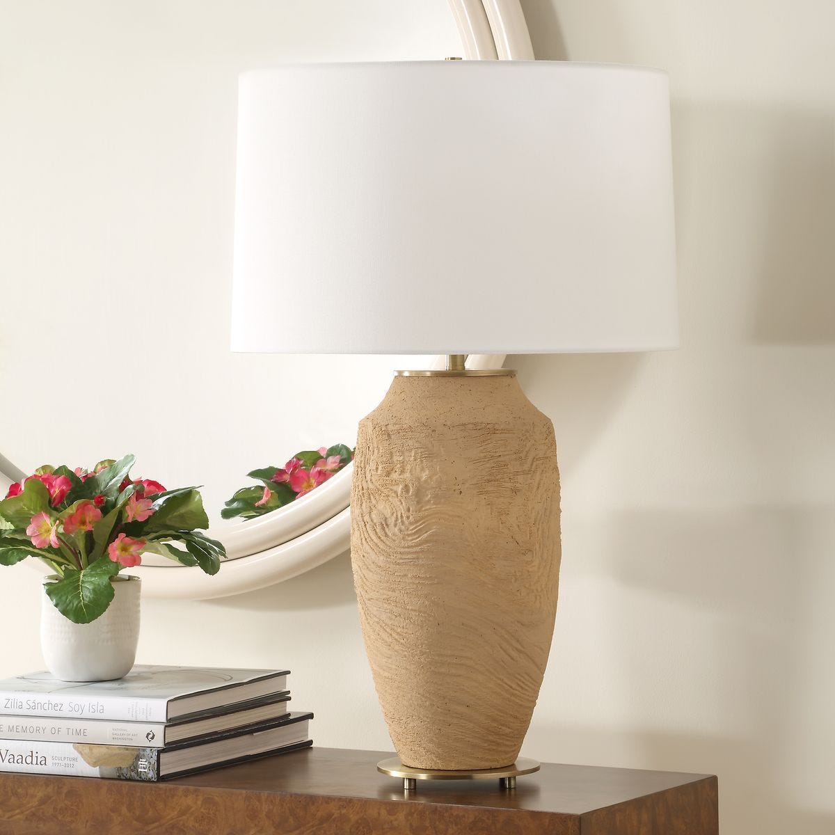 Sandstone Flow Table Lamp - elegant lamps to enhance your room ambiance | Image 3 | InSTYLE Home & Rugs
