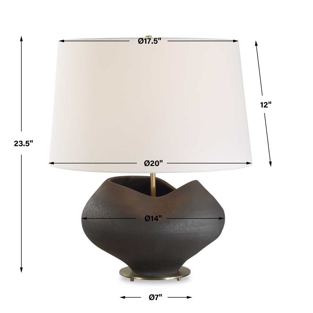 Nocturne Table Lamp - chic table lamp for any room | Image 8 | InSTYLE Home & Rugs