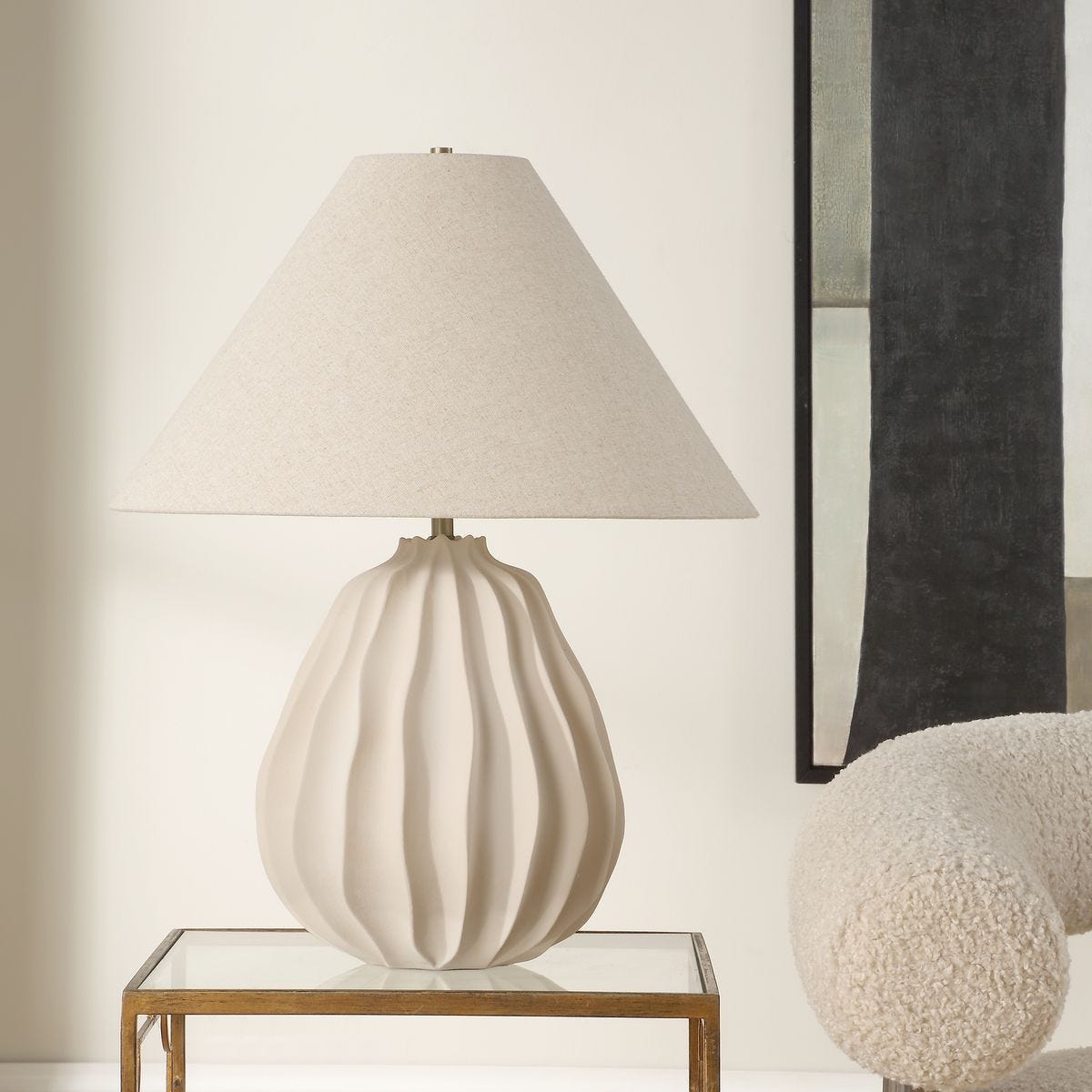 Javary Table Lamp - stylish lamp for bedside tables | Image 3 | InSTYLE Home & Rugs