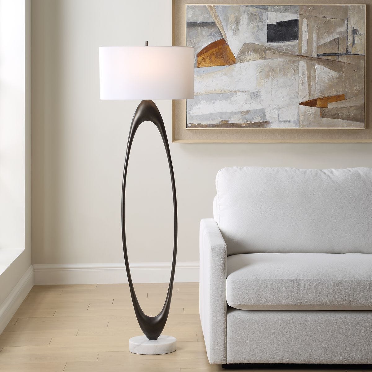 Sonic Floor Lamp - perfect lighting for modern homes | Image 1 | InSTYLE Home & Rugs