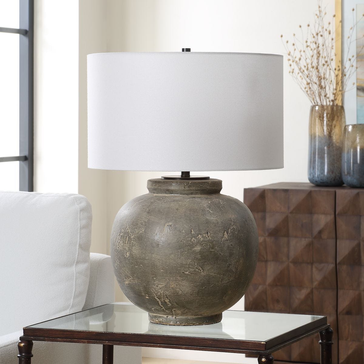Rock of Ages Table Lamp - perfect lighting for modern homes | Image 4 | InSTYLE Home & Rugs