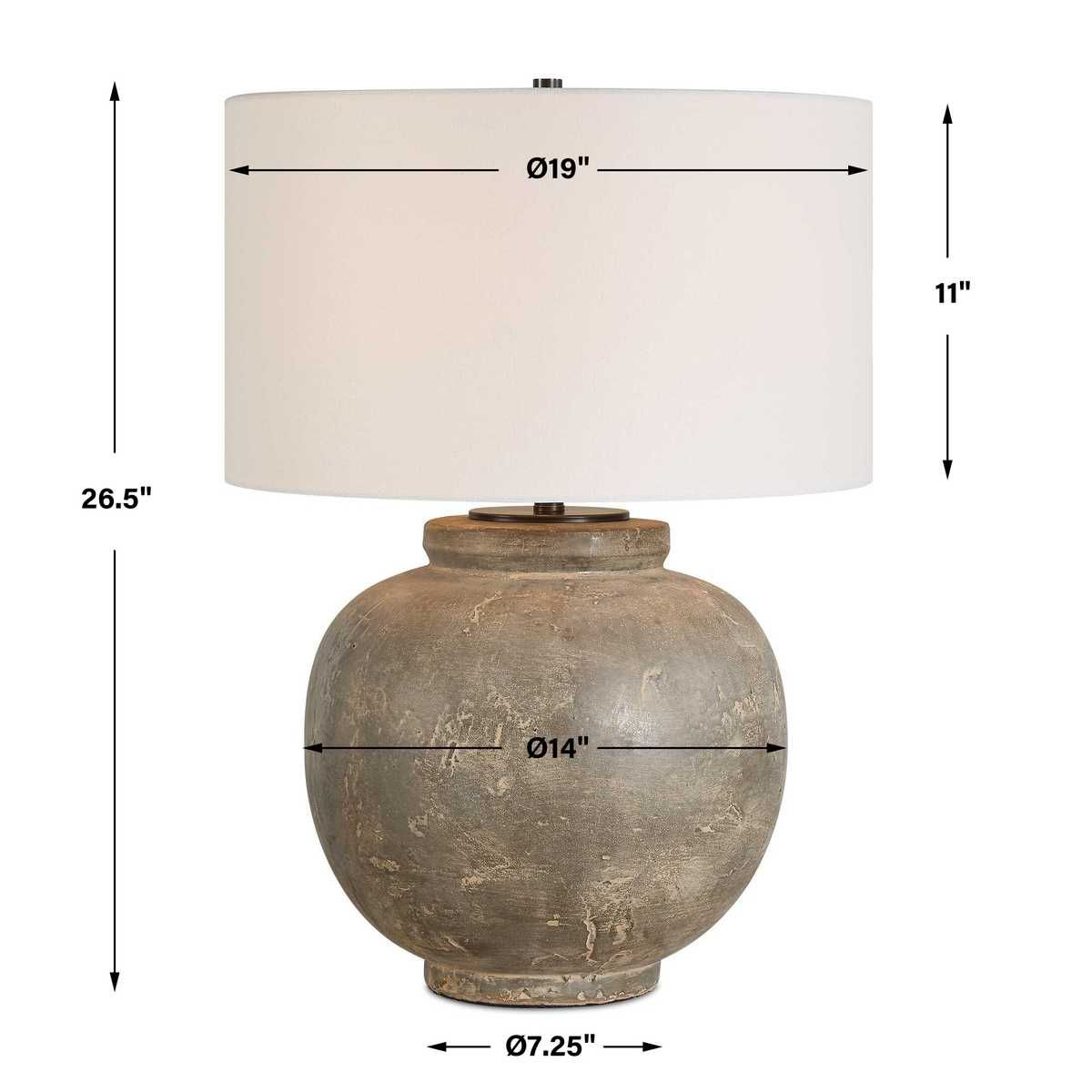 Rock of Ages Table Lamp - perfect lighting for modern homes | Image 9 | InSTYLE Home & Rugs