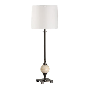 Dempsey Buffet Lamp, Bronze - sleek buffet units for functional dining room storage | Image 2 | InSTYLE Home & Rugs