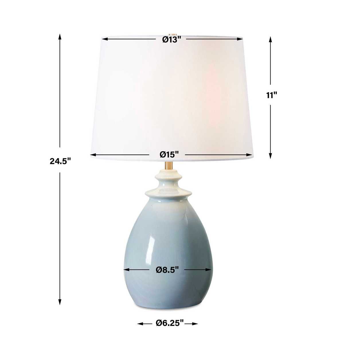 Lorene Table Lamp - stylish lamp for bedside tables | Image 7 | InSTYLE Home & Rugs