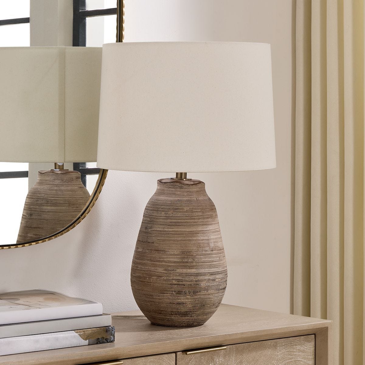Tonachio Table Lamp - perfect lighting for modern homes | Image 3 | InSTYLE Home & Rugs