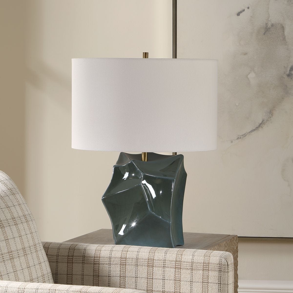 Prisma Table Lamp - stylish lamp for bedside tables | Image 3 | InSTYLE Home & Rugs