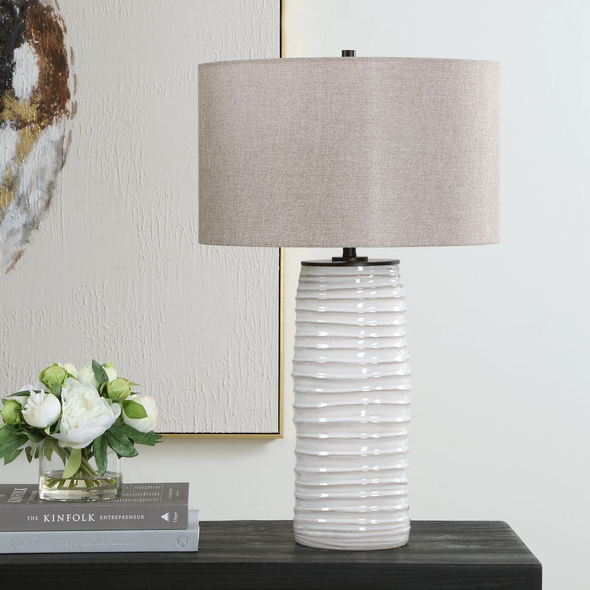 Barat Table Lamp - chic table lamp for any room | Image 3 | InSTYLE Home & Rugs