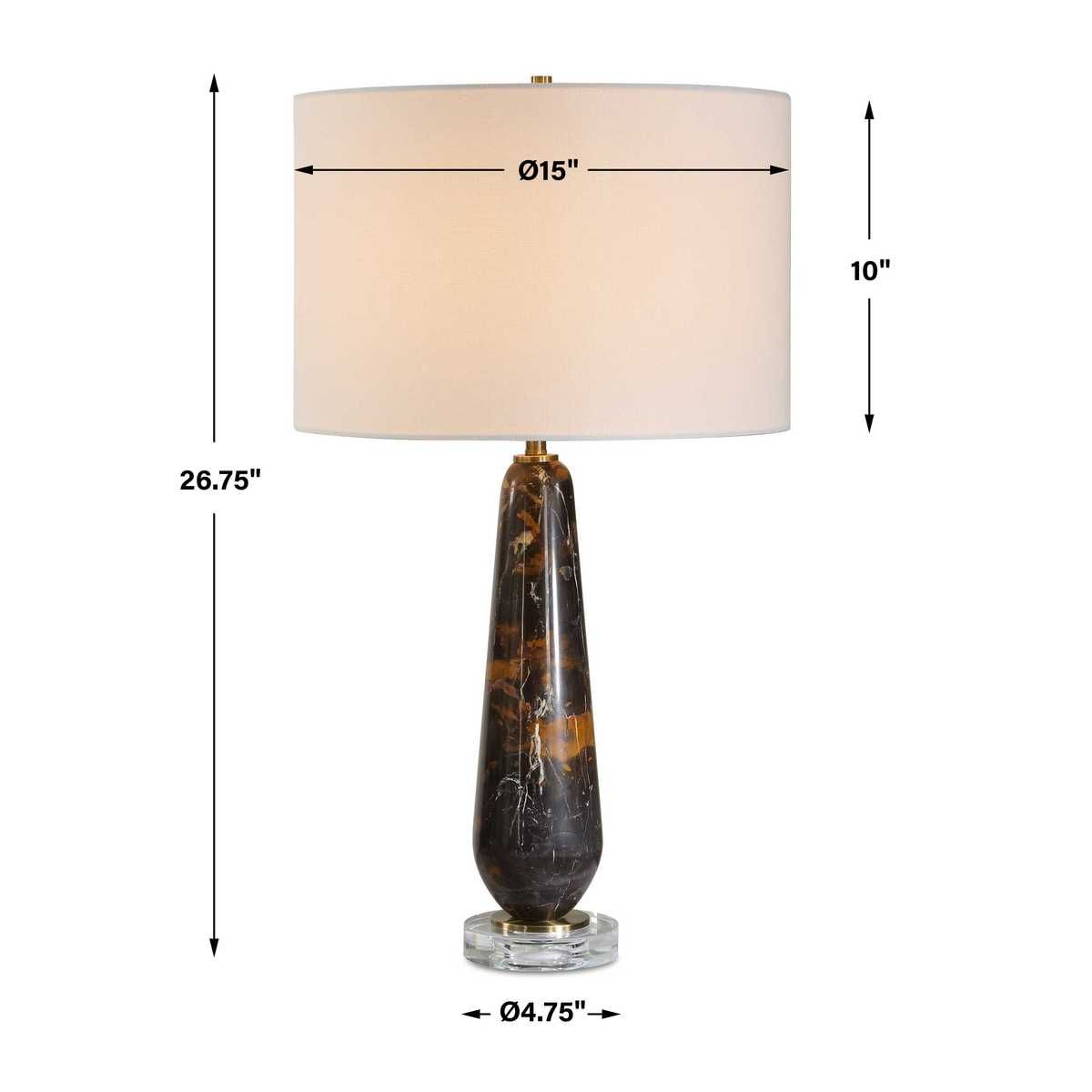 Dames Table Lamp - chic table lamp for any room | Image 7 | InSTYLE Home & Rugs