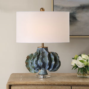 Ruffle Up Table Lamp - perfect lighting for modern homes | Image 1 | InSTYLE Home & Rugs