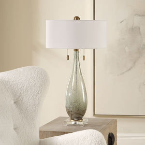 Cardoni Table Lamp, Green - chic table lamp for any room | Image 3 | InSTYLE Home & Rugs