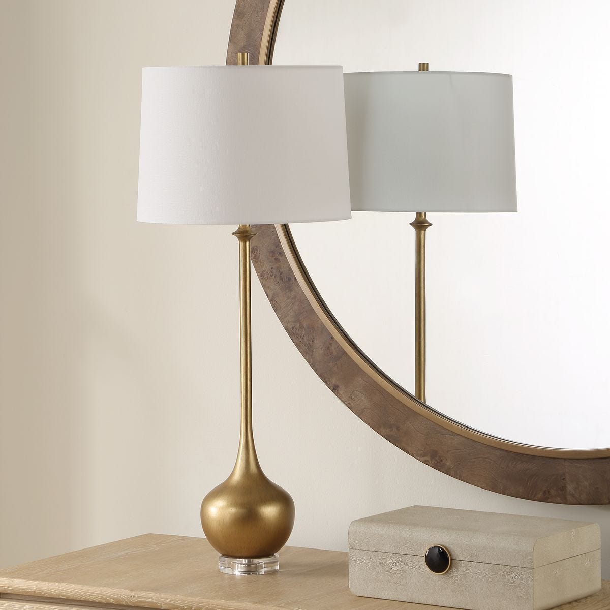 Good As Gold Buffet Lamp - contemporary buffets to enhance your home décor | Image 3 | InSTYLE Home & Rugs