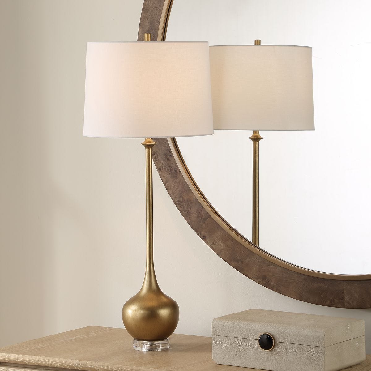 Good As Gold Buffet Lamp - contemporary buffets to enhance your home décor | Image 1 | InSTYLE Home & Rugs