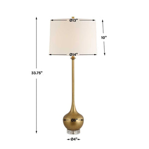 Good As Gold Buffet Lamp - contemporary buffets to enhance your home décor | Image 7 | InSTYLE Home & Rugs